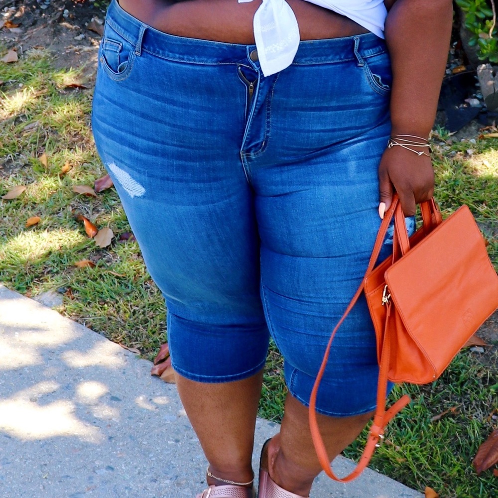 Cropped Jeans